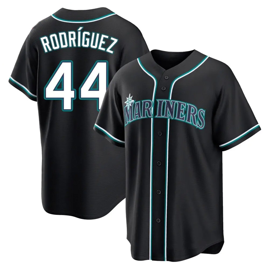 Kooe S.Mariners #44 Julio Rodriguez Player Black Fashion Home Limited Stitched Jerseys
