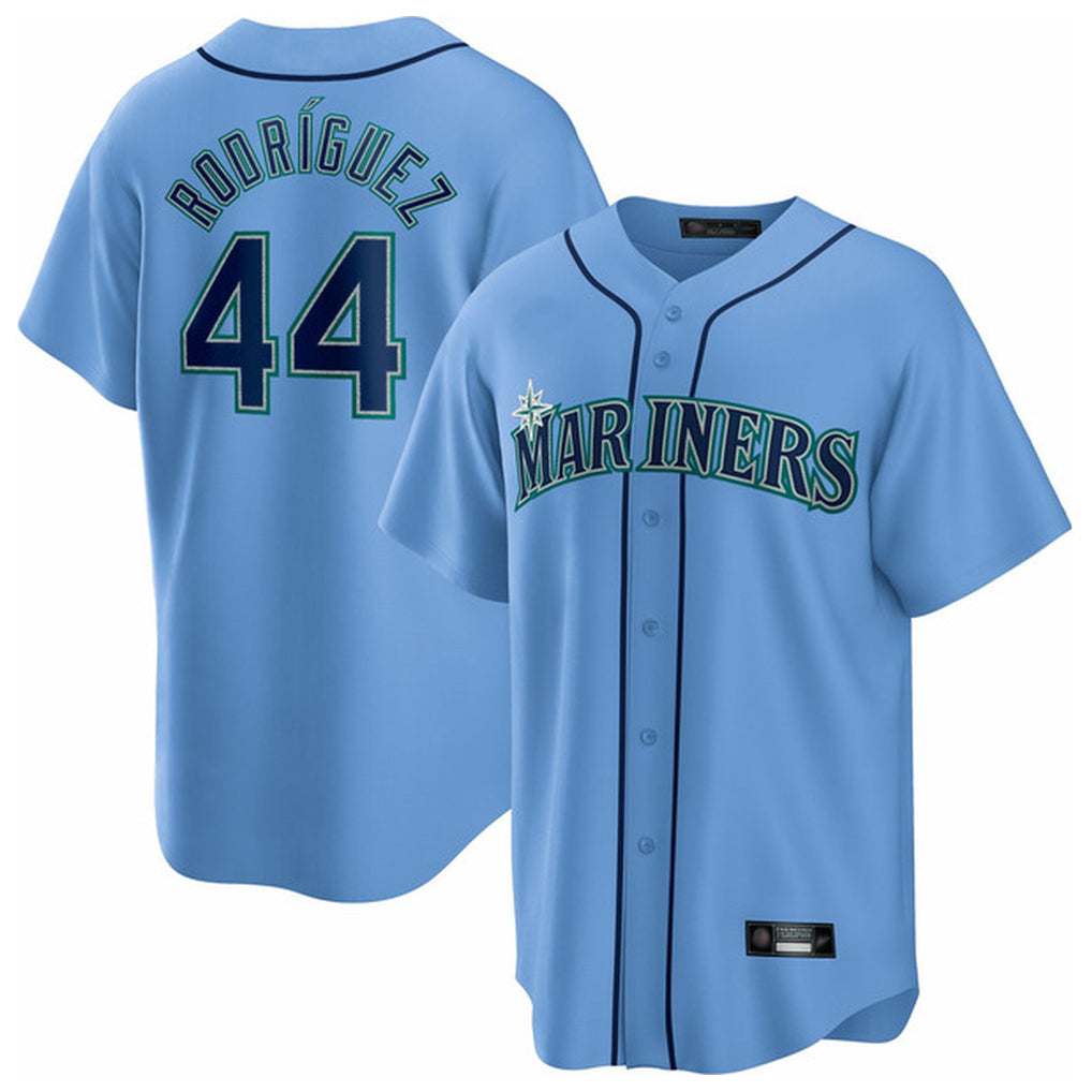 Kooe S.Mariners #44 Julio Rodriguez Player Light Blue Home Limited Stitched Jerseys