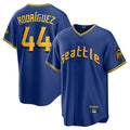 Kooe S.Mariners #44 Julio Rodriguez Player Royal City Connect Home Game Stitched Jerseys