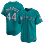 Kooe S.Mariners #44 Julio Rodriguez Player Teal Home Limited Stitched Jerseys