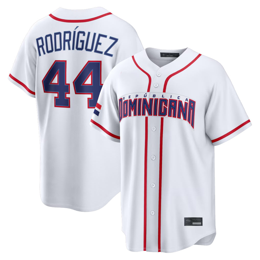 Kooe S.Mariners #44 Julio Rodriguez Player White 2026 World Classic Home Stitched Jerseys