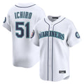 Kooe S.Mariners #51 Ichiro Suzuki Player White 2025 National Hall of Fame Home Limited Stitched Jerseys