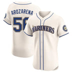Kooe S.Mariners #56 Randy Arozarena Player Cream Home Limited Elite Stitched Jerseys