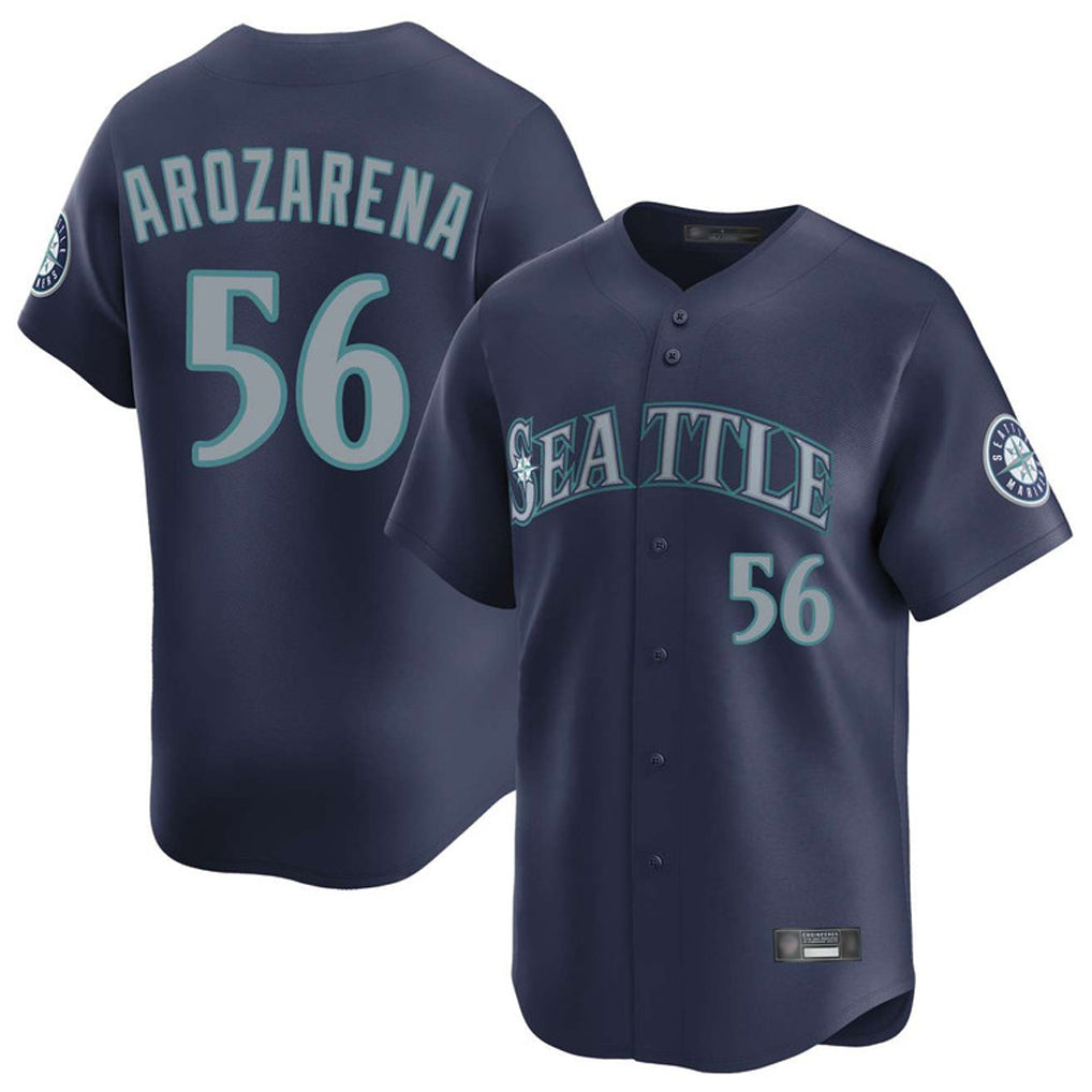 Kooe S.Mariners #56 Randy Arozarena Player Navy Home Limited Stitched Jerseys
