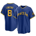 Kooe S.Mariners #8 Dominic Canzone Player Royal City Connect Home Game Stitched Jerseys