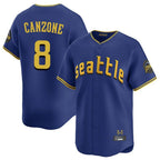 Kooe S.Mariners #8 Dominic Canzone Player Royal City Connect Home Limited Stitched Jerseys