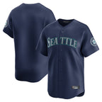 Kooe S.Mariners Blank Player Navy Home Limited Stitched Jerseys