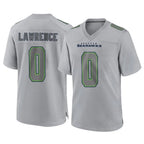 Kooe S.Seahawks #0 DeMarcus Lawrence Player Gray Atmosphere Fashion Home Game Stitched Jerseys