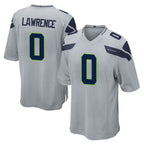 Kooe S.Seahawks #0 DeMarcus Lawrence Player Gray Home Game Stitched Jerseys