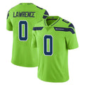 Kooe S.Seahawks #0 DeMarcus Lawrence Player Green Limited Color Rush Home Game Stitched Jerseys