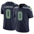 Kooe S.Seahawks #0 DeMarcus Lawrence Player Navy Limited Vapor F.U.S.E. Home Game Stitched Jerseys