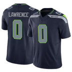 Kooe S.Seahawks #0 DeMarcus Lawrence Player Navy Limited Vapor F.U.S.E. Home Game Stitched Jerseys