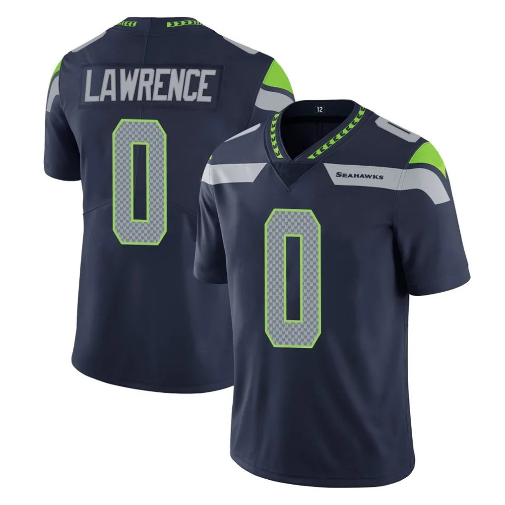 Kooe S.Seahawks #0 DeMarcus Lawrence Player Navy Limited Vapor Untouchable Home Game Stitched Jerseys