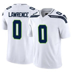 Kooe S.Seahawks #0 DeMarcus Lawrence Player White Limited Vapor F.U.S.E. Home Game Stitched Jerseys
