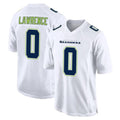 Kooe S.Seahawks #0 DeMarcus Lawrence Player White Tundra Fashion Home Game Stitched Jerseys