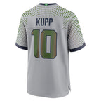 Kooe S.Seahawks #10 Cooper Kupp Player Gray Rivalries Collection Game Stitched Jerseys