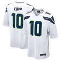 Kooe S.Seahawks #10 Cooper Kupp Player White Replica Game Stitched Jerseys