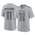 Kooe S.Seahawks #11 Jaxon Smith-Njigba Player Gray Atmosphere Fashion Home Game Stitched Jerseys