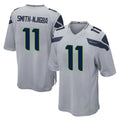 Kooe S.Seahawks #11 Jaxon Smith-Njigba Player Gray Home Game Stitched Jerseys