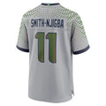 Kooe S.Seahawks #11 Jaxon Smith-Njigba Player Grey Rivalries Collection Game Stitched Jerseys