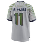 Kooe S.Seahawks #11 Jaxon Smith-Njigba Player Grey Rivalries Collection Game Stitched Jerseys