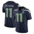 Kooe S.Seahawks #11 Jaxon Smith-Njigba Player Navy 50th Season Vapor F.U.S.E. Limited Stitched Jerseys