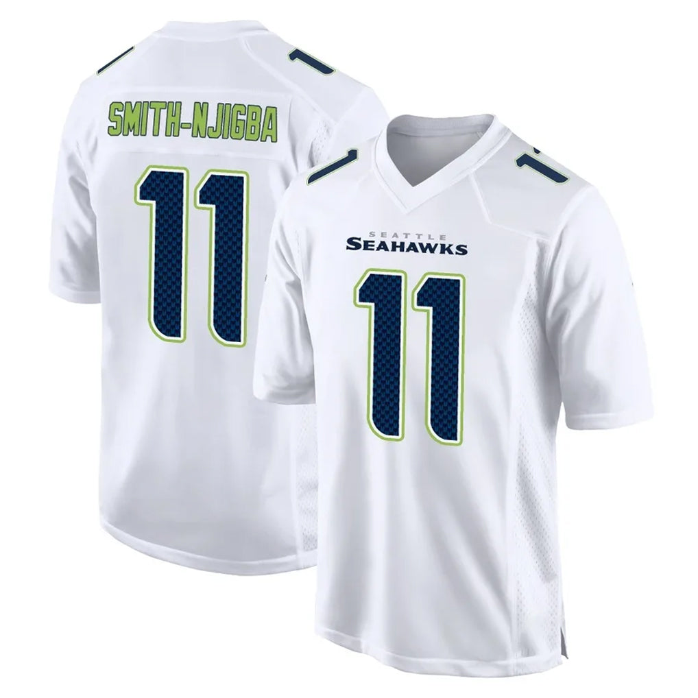 Kooe S.Seahawks #11 Jaxon Smith-Njigba Player White Tundra Fashion Home Game Stitched Jerseys