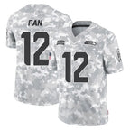Kooe S.Seahawks #12 12th Fan Player Arctic Camo Limited Salute To Service Home Game Stitched Jerseys