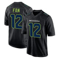 Kooe S.Seahawks #12 12th Fan Player Black Limited Fashion Home Game Stitched Jerseys
