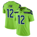 Kooe S.Seahawks #12 12th Fan Player Green Limited Color Rush Home Game Stitched Jerseys