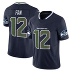 Kooe S.Seahawks #12 12th Fan Player Navy Rivalries Vapor Limited Home Game Stitched Jerseys