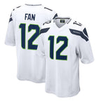 Kooe S.Seahawks #12 12th Fan Player White Home Game Stitched Jerseys