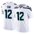 Kooe S.Seahawks #12 12th Fan Player White Limited Vapor F.U.S.E. Home Game Stitched Jerseys