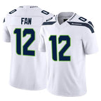 Kooe S.Seahawks #12 12th Fan Player White Limited Vapor F.U.S.E. Home Game Stitched Jerseys