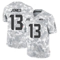 Kooe S.Seahawks #13 Ernest Jones IV Player Arctic Camo Limited Salute To Service Home Game Stitched Jerseys