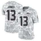 Kooe S.Seahawks #13 Ernest Jones IV Player Arctic Camo Limited Salute To Service Home Game Stitched Jerseys