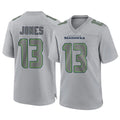 Kooe S.Seahawks #13 Ernest Jones IV Player Gray Atmosphere Fashion Home Game Stitched Jerseys