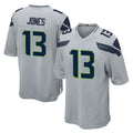 Kooe S.Seahawks #13 Ernest Jones IV Player Gray Home Game Stitched Jerseys