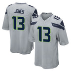 Kooe S.Seahawks #13 Ernest Jones IV Player Gray Home Game Stitched Jerseys