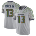 Kooe S.Seahawks #13 Ernest Jones IV Player Grey Limited 2025 Rivalries Collection Home Game Stitched Jerseys