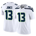 Kooe S.Seahawks #13 Ernest Jones IV Player White Limited Vapor F.U.S.E. Home Game Stitched Jerseys