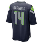 Kooe S.Seahawks #14 Sam Darnold Player Navy Home Game Football Jerseys