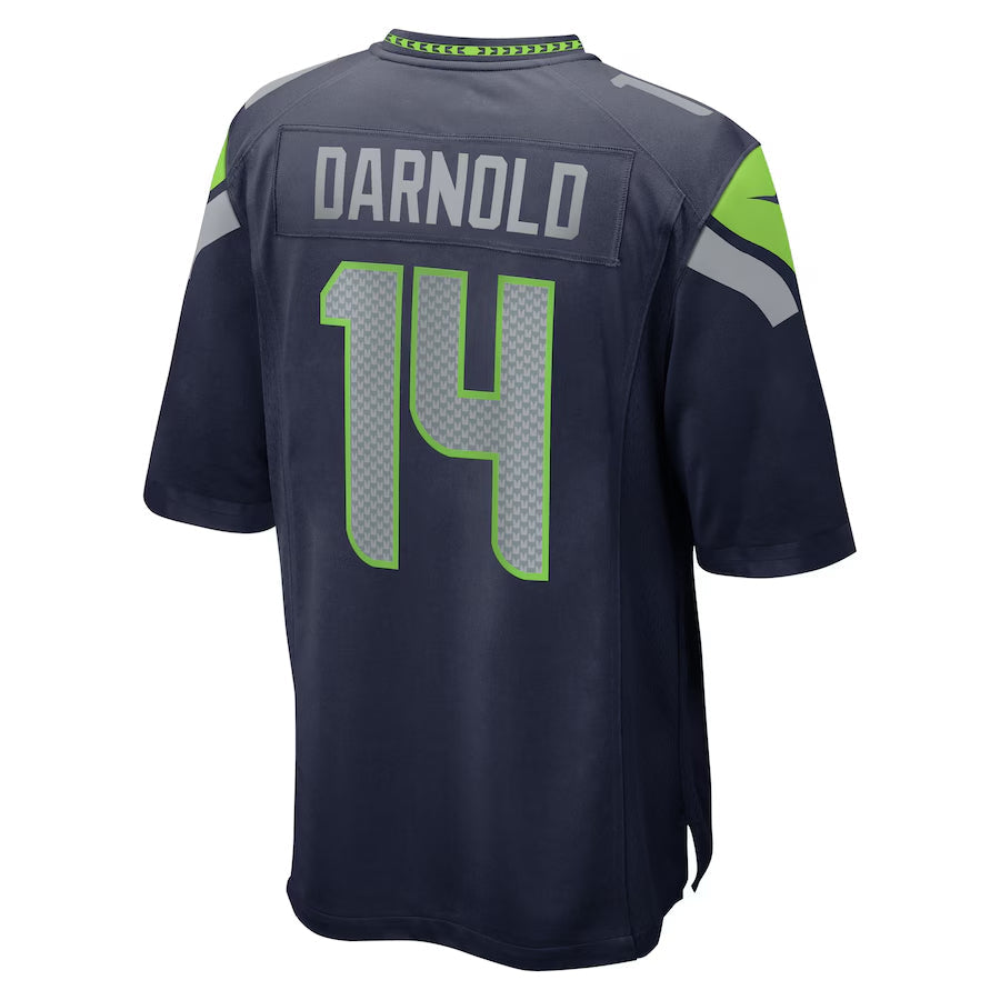 Kooe S.Seahawks #14 Sam Darnold Player Navy Home Game Football Jerseys