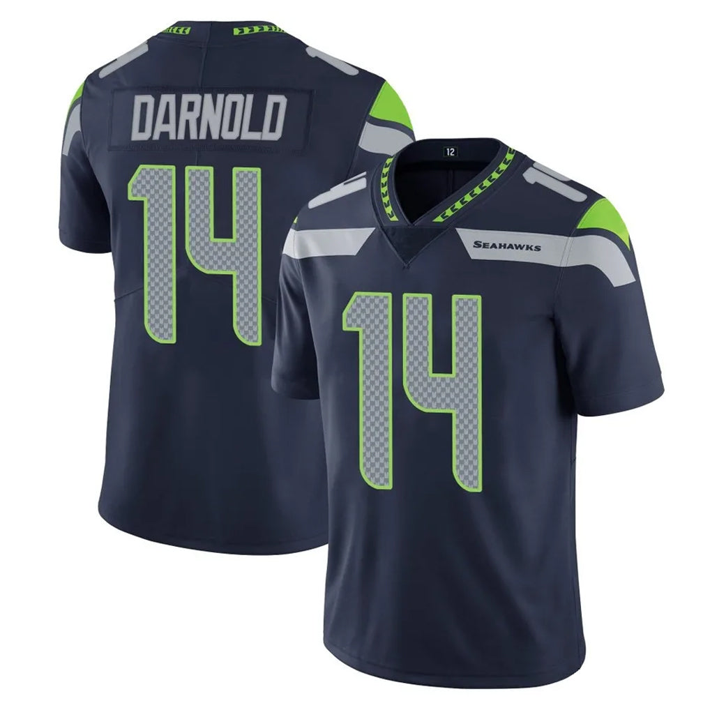 Kooe S.Seahawks #14 Sam Darnold Player Navy Limited Vapor Untouchable Home Game Stitched Jerseys