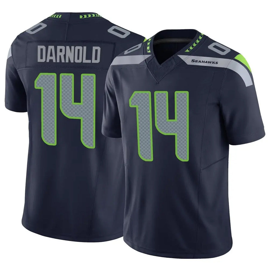 Kooe S.Seahawks #14 Sam Darnold Player Navy Vapor F.U.S.E. Limited Football Jerseys