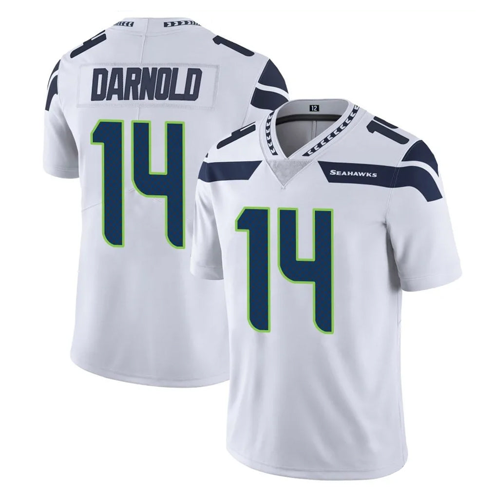 Kooe S.Seahawks #14 Sam Darnold Player White Limited Vapor Untouchable Home Game Stitched Jerseys