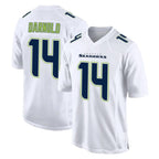 Kooe S.Seahawks #14 Sam Darnold Player White Tundra Fashion Home Game Stitched Jerseys