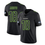 Kooe S.Seahawks #18 Elijah Arroyo Player Black Impact Limited Home Game Stitched Jerseys