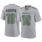 Kooe S.Seahawks #18 Elijah Arroyo Player Gray Atmosphere Fashion Home Game Stitched Jerseys