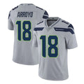 Kooe S.Seahawks #18 Elijah Arroyo Player Gray Limited Vapor Untouchable Home Game Stitched Jerseys